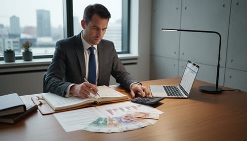 Bild zum Artikel "Buchhaltung für KMU in der Schweiz: Effizient und gesetzeskonform" - Professionelle Business-Fotografie